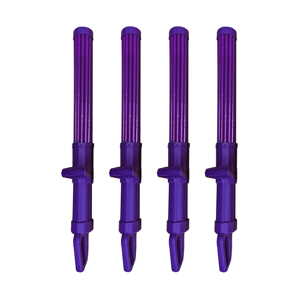 Roman Candles Fireworks Super Flame Purple Gatling