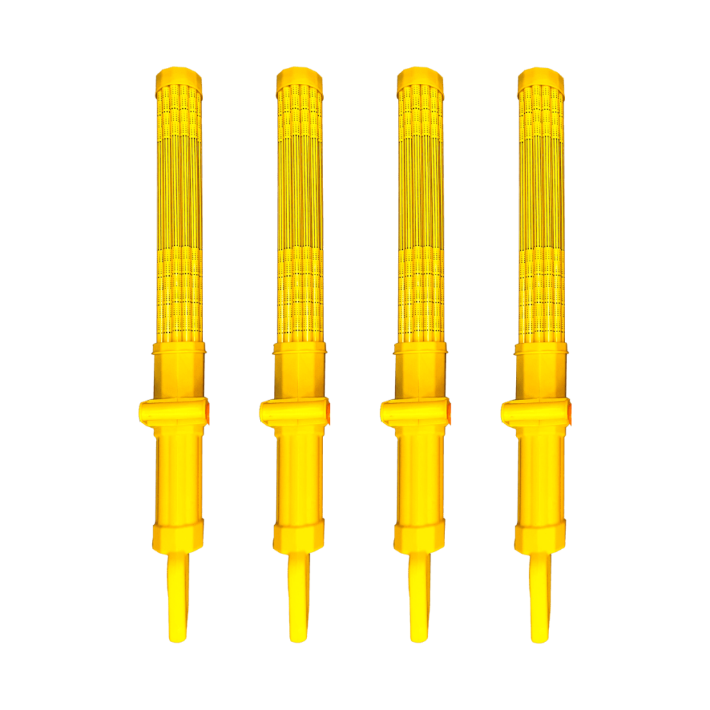 Roman Candles Fireworks Super Flame Yellow Gatling