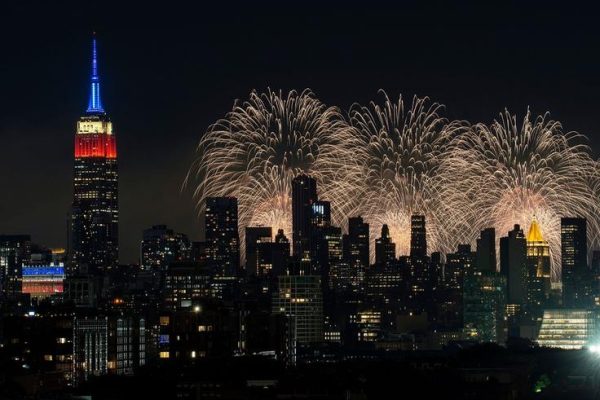 American-fireworks-show